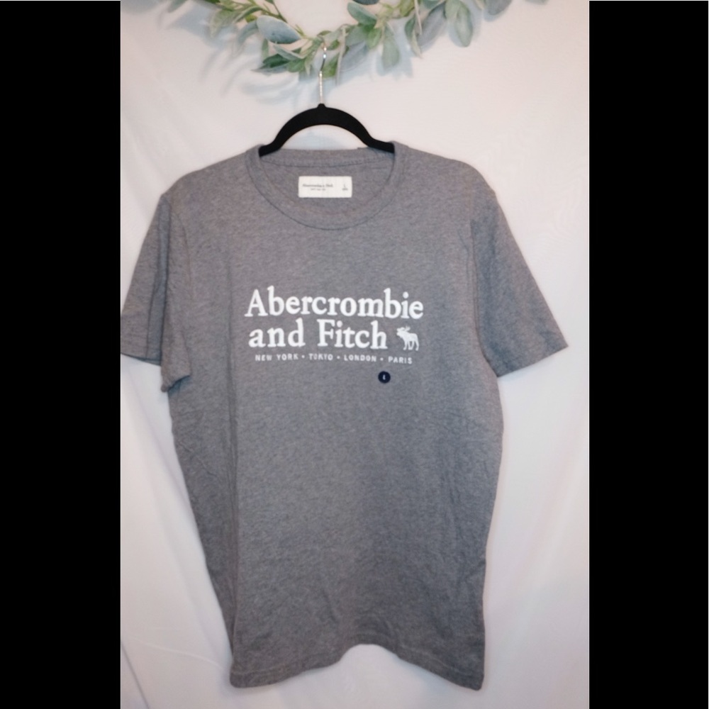 Grey Abercrombie And Fitch Shirt